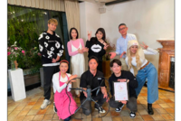 東京女神コレクション撮影でテレビ出演したドローンスクールコモンズ立川立飛校代表