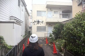 Matrice 400による建物点検｜壁面・屋根をドローンで撮影